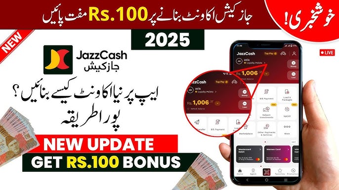 How to Make JazzCash Account 2025